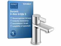 Duravit D-Neo Waschtischarmatur, Größe S (Auslauf Höhe 87 mm). Wasserhahn Bad in