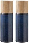BITZ Salz- und Pfefferm&uuml;hle, 2 Gew&uuml;rzm&uuml;hlen aus Steingut (Salzm&uuml;hle +