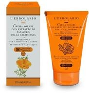 L'Erbolario Sonnencreme - mit Mohnextrakt LSF50+ , 1er Pack (1 x 125 ml)
