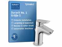 Duravit N11012 No. 1 Waschtischarmatur, Chrom, S