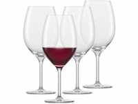 SCHOTT ZWIESEL Bordeaux Rotweinglas For You (4er-Set), zeitlose Bordeauxgläser für