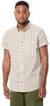 Jack Wolfskin Herren Hot Springs M Shirt Shortsleeve, Egret, S EU