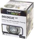 Megatron LED-Einbauspot Set 2800K dim eb MT75404