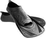 Aqua Sphere AQFM1S Aquasphere Flossen Microfin, Schwarz, Gr&ouml;&szlig;e S, Carta Fu&szlig;ball, S