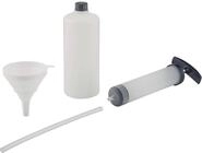 AL-KO Motor-&Ouml;l-Service-Set, 3-teiliges Set mit Absaugpumpe, Beh&auml;lter und Trichter