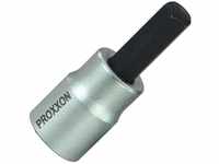PROXXON 23579 HX7 Innensechskant Bit Einsatz 7mm Antrieb 10mm (3/8")