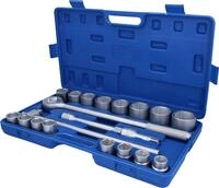 BRILLIANT TOOLS 3/4 Zoll Steckschl&uuml;ssel-Satz, 20-tlg [Powered by KS TOOLS]