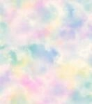 Rasch Tapete 818017 - Bunte Vliestapete mit Wolken in Blau, Pink, Gr&uuml;n und Blau