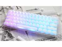 Ducky One 3 Aura White Mini Gaming Tastatur, RGB LED - MX-Blue (US)