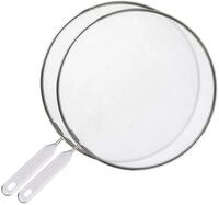 Haushalt International Pfannenspritzschutz Spritzschutz 2teilig 25 und 29cm aus