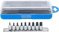 BGS 2355 | Bit-Einsatz-Satz | 6,3 mm (1/4") | TS-Profil (f&uuml;r Torx Plus) mit Bohrung
