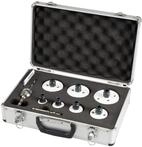 Makita E-12295 EZYCHANGE Lochs&auml;gen-Set 9-teilig im Alukoffer, Bi-Metall HSS-Co