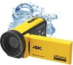 Aquapix WDV5630 Unterwasser-Camcorder, Echtes 4K-Video, Bis zu 56MP, 18x