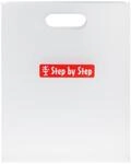 Step by Step Folder Box with Carrying Handle Transparent