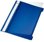 Leitz 41970035 &ndash; Aktendeckel, Blau, Transparent, PVC, A5, Portr&auml;t)