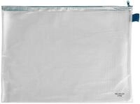 12 x VELOFLEX Rei&szlig;verschlusstasche2706000 A6 transparent