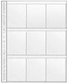 VELOFLEX 5349000 - Sammelh&uuml;lle mit 9 Taschen, DIN A4, Kartentasche, Ausweish&uuml;lle,