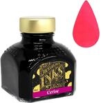 Diamine Ink Cerise, Pink,Tinte,Schreibtinte im Tintenglas,80 ml