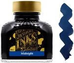 Diamine 80ml Midnight fountain pen ink by Diamine