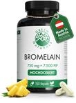 Green Naturals&reg; Bromelain &ndash; Hochdosiert: 7.500 F.I.P (750 mg) aus...