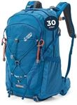 Terra Peak&reg; Premium Wanderrucksack 30L (FLEX 30) Damen Herren Erwachsene mittel blau