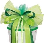 ROTH XXL Schult&uuml;tenschleife Green Spirit - fertig gebunden ca. 63 x 32 cm -