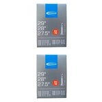 2 x Schwalbe Unisex &ndash; Erwachsene Fahrradschlauch SV19 40/62-584/635 EK 40 mm