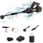 YARD FORCE 20V AquaJet-2 Akku-Hochdruckreiniger LW C04 mit 5-in-1 Verstellbarer