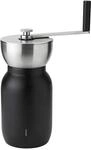 Stelton Kaffeem&uuml;hle Collar Steel, Coffee Grinder, Edelstahl, Silbern, 19.5 cm,...
