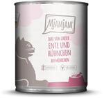 MjAMjAM - Premium Nassfutter f&uuml;r Katzen - Duo aus zarter Ente & saftigem Huhn an