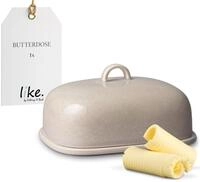 like. by Villeroy & Boch Perlemor Home Sand Butterdose, 15,5 x 12 x 8 cm