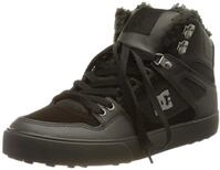 DC Shoes Herren Pure HIGH TOP WC Winter Skateboardschuhe, Schwarz (Black 3bk), 41 EU