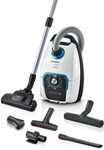 Bosch Staubsauger mit Beutel ProSilence Serie 8 BGB75XSIL, Bodenstaubsauger, ideal