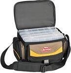 Berkley System Bag Tasche, Angeltasche mit Boxen, Rot/Grau/Schwarz