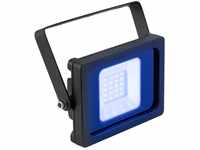 EUROLITE LED IP FL-10 SMD blau | Flacher Outdoor-Scheinwerfer (IP65) mit farbigen