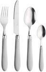 Prima Collection, 24-teiliges Besteck-Set Serie Daisy, aus nickelfreiem...