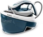 TEFAL Express Power Dampfb&uuml;gelstation SV8111 Blau Wei&szlig;