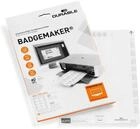 Durable Einsteckschilder Badgemaker, 60 x 90 mm, 160 Schilder, wei&szlig;, 145602