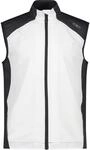 CMP Herren Windproof Weste, bianco-antracite, 58