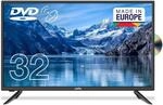Cello 32 Zoll HD Ready LED Fernseher mit integriertem DVD-Player | Triple Tuner