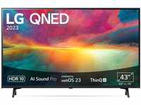 LG 43QNED756RA 109 cm (43 Zoll) 4K QNED MiniLED TV (Active HDR, 60 Hz, Smart TV)