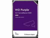 WD Purple 1TB SATA 6Gb/s HDD 8,89cm 3,5Zoll internal 64MB Cache