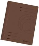 Herlitz Schnellhefter A4 Karton, gefaltet, braun intensiv, 10 St&uuml;ck