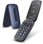 Panasonic KX-TU550EXC4G Klapphandy f&uuml;r Senioren, 1,2 MP Kamera, Seniorenhandy mit