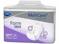 MoliCare Premium Form Plus SIZE Inkontinenzeinlagen, 8 Tropfen, 1x18 Stück