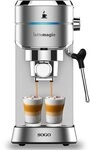 SOGO CAF-SS-7600 Espresso-Kaffeemaschine, Edelstahl, 15 bar, Beh&auml;lter 1.450 W
