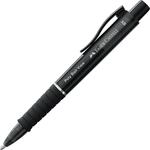 Faber-Castell 145755 - Kugelschreiber Poly Ball View, Mine XB, schwarz, 1 St&uuml;ck