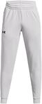 Ua Mens Ua Armour Fleece Joggers Halo Gray / / Black Xl