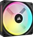 Corsair iCUE LINK QX120 RGB 120mm Magnetic Dome RGB L&uuml;fter - Schwarz