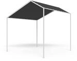 Blumfeldt Pergola, Metall Pavillon mit Polyester Schr&auml;gdach, Sonnensegel mit